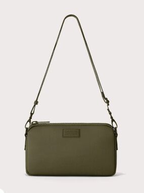 Dagne Dover Nora Crossbody Shoulder Bag - Olive Green